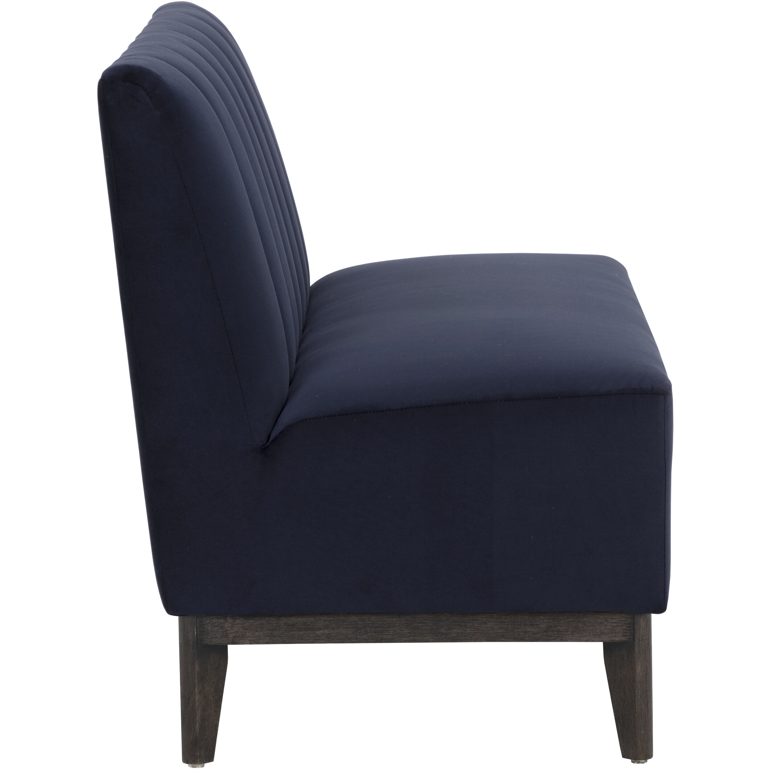 Kosovo Brown / Abbington Navy Banquette